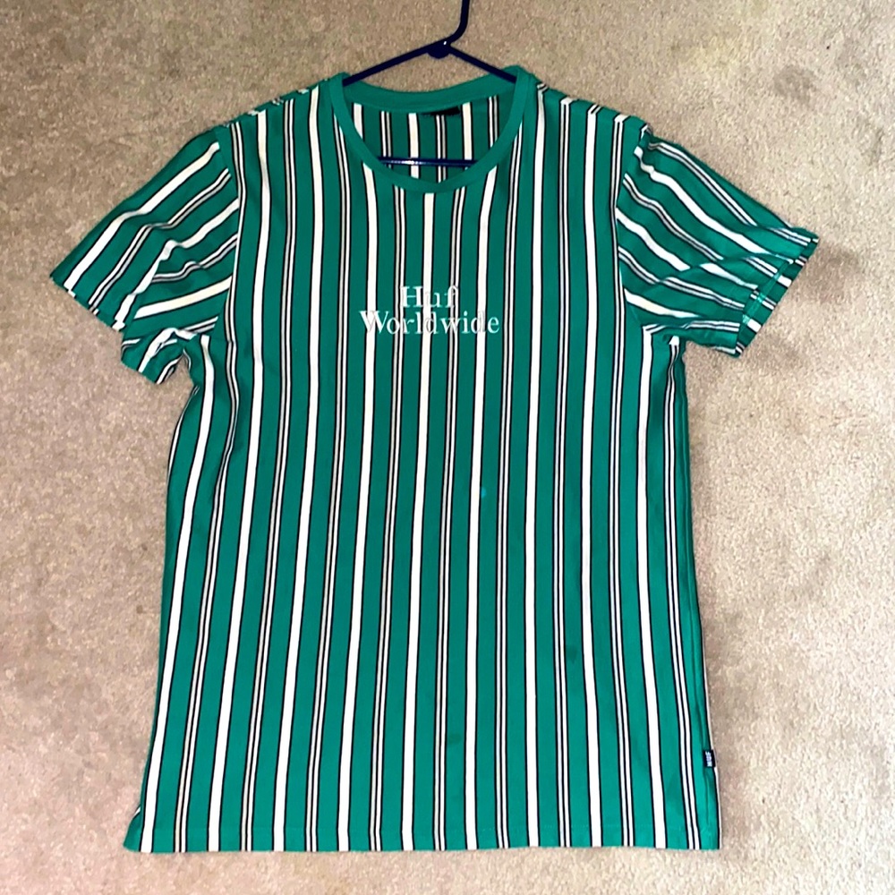 HUF Worldwide Men’s Striped T-shirt